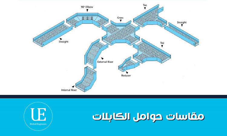 دليل شامل عن مقاسات حوامل الكابلات واختيار الحجم المناسب
