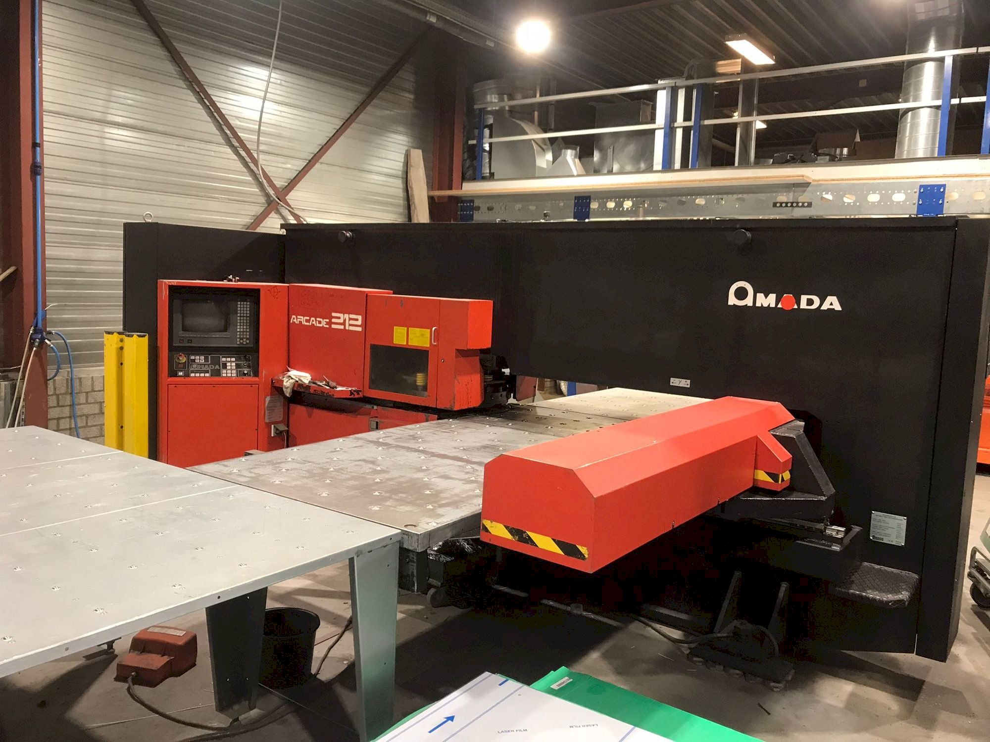 تفريغ الصاج CNC